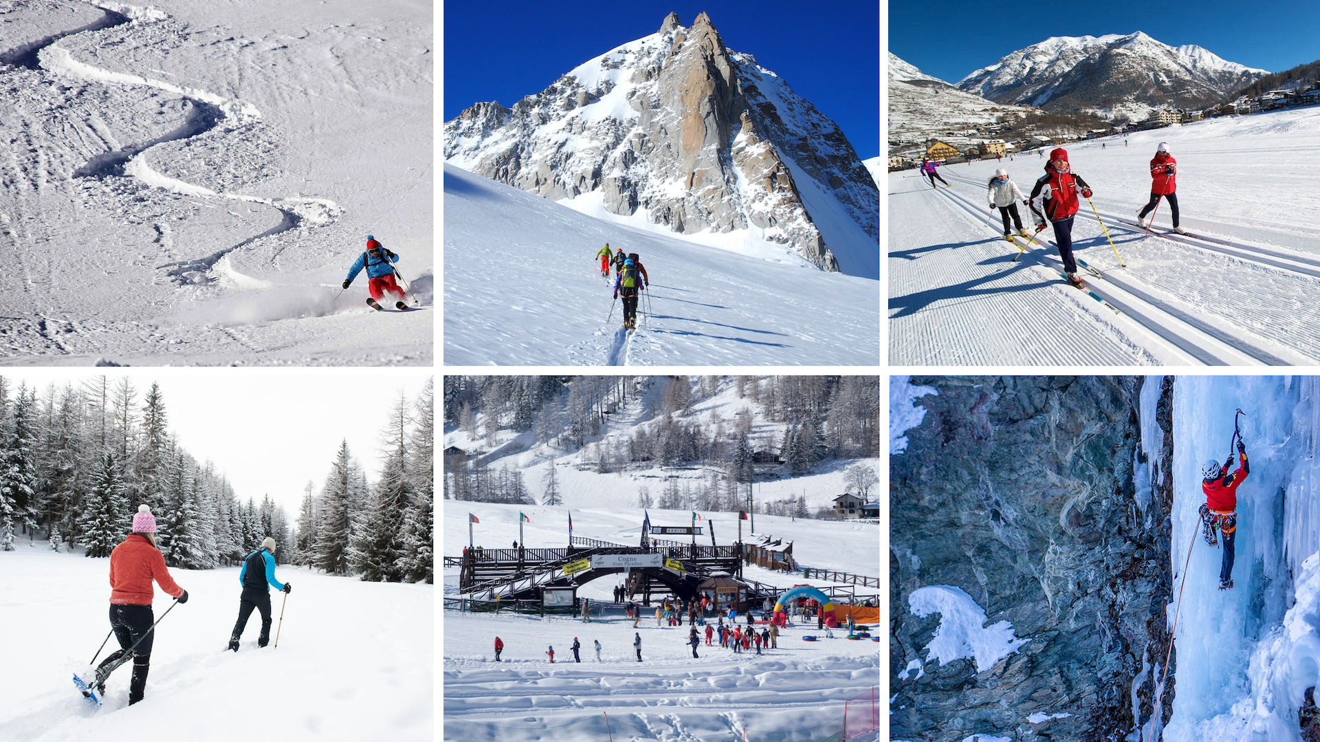 Sport invernali a Cogne